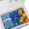 Portable cooler Adler AD 8090 — 40 L 12 V car fridge, Peltier cooling, 220–240 V mains, wheels