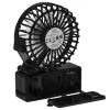 Desk fan Adler AD 7336 — foldable mini fan, 6.5 cm diameter, 1 speed, black
