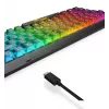 Mechanical gaming keyboard Lenovo Legion K510 Mini Pro 75% US English, 84 keys, RGB, USB, 1.8 m cable, Black/Transparent