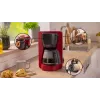 Drip coffee maker Bosch TKA2M114 — 1.25 L water tank, 15-cup, red