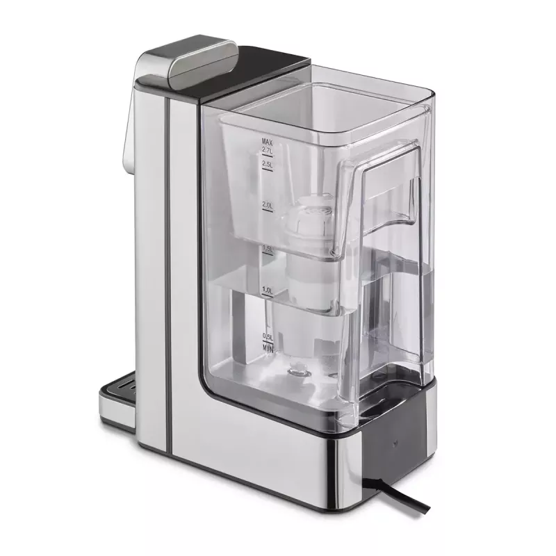 Caso Hot 7 Turbo Hot Water Dispenser, 2.7 L, 2200-2600 W, Black/Stainless Steel