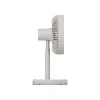 Stand fan Duux Rize Flex 21 cm, 4 speeds, oscillation, 10 W, greige