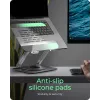Laptop stand RAIDSONIC IB-NH300-R, aluminium, silver, fits 17 inch (43.2 cm), 360° rotation, 280×230×550 mm