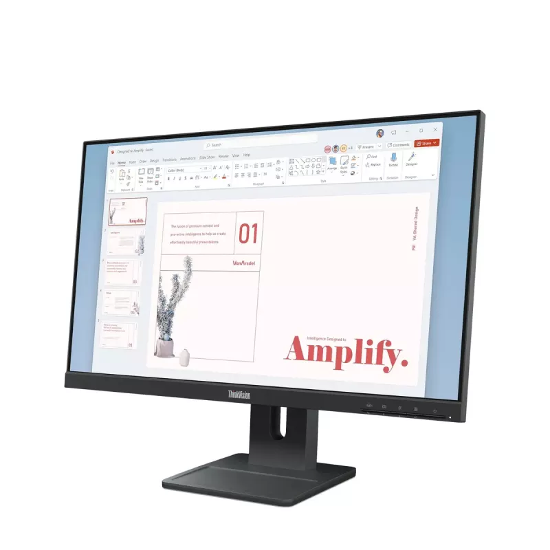 Monitor Lenovo ThinkVision E24-40 23.8 inch LCD Full HD 1920 x 1080