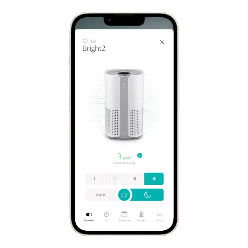 Air purifier Duux Smart Air Purifier Bright 2 — 22 W, for rooms up to 42 m²