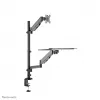 Desk mounted sit-stand workstation Neomounts DS90-325BL1 9 kg height adjustment