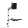 Desk mounted sit-stand workstation Neomounts DS90-325BL1 9 kg height adjustment
