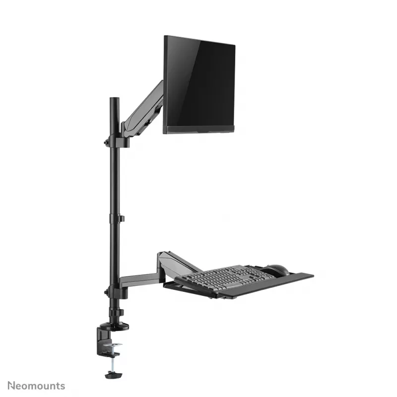 Desk mounted sit-stand workstation Neomounts DS90-325BL1 9 kg height adjustment