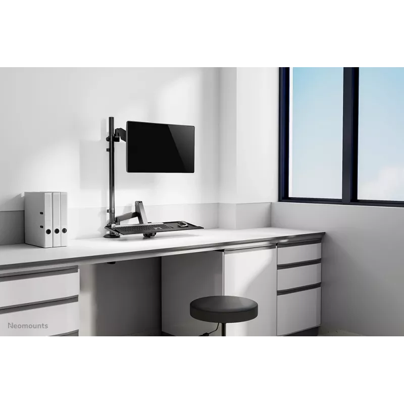 Desk mounted sit-stand workstation Neomounts DS90-325BL1 9 kg height adjustment
