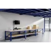 Desk mounted sit-stand workstation Neomounts DS90-325BL1 9 kg height adjustment
