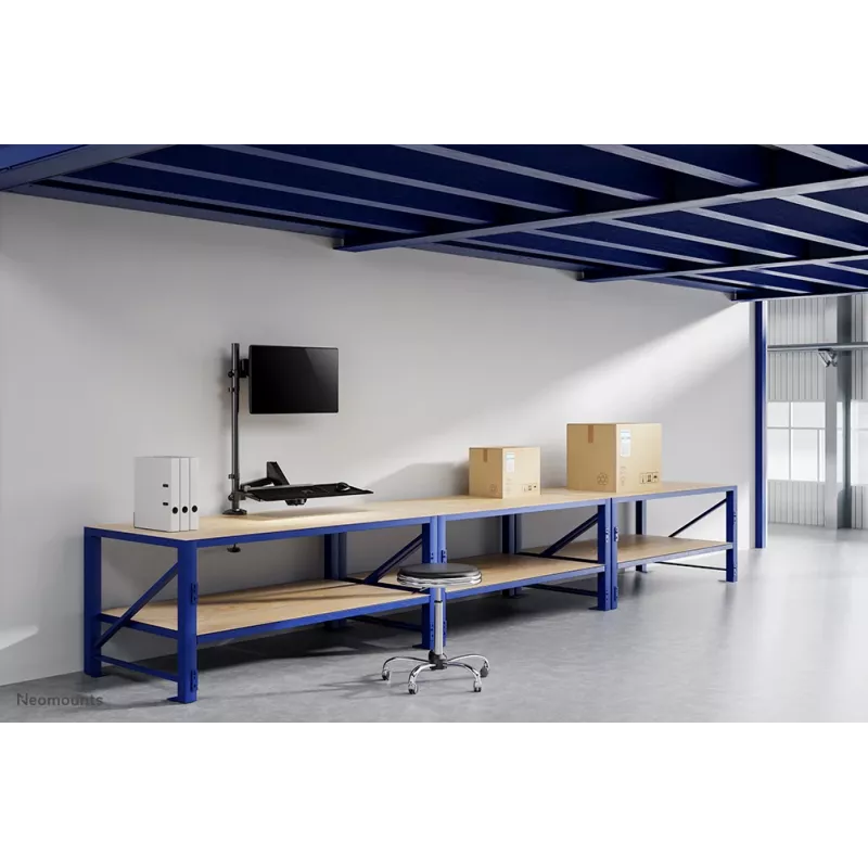 Desk mounted sit-stand workstation Neomounts DS90-325BL1 9 kg height adjustment