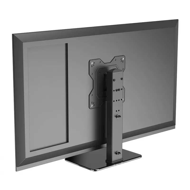 Neomounts DS45-430BL12 TV stand 23-43 inch- swivel, 109.2 cm (43 inch), 100 x 100 mm, 200 x 200 mm, -35 - 35°, Steel, Black
