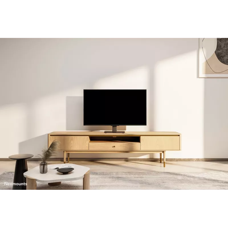 Neomounts DS45-430BL12 TV stand 23-43 inch- swivel, 109.2 cm (43 inch), 100 x 100 mm, 200 x 200 mm, -35 - 35°, Steel, Black
