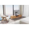 Neomounts DS45-430BL14 TV stand 32-55 inch- swivel, 139.7 cm (55 inch), 100 x 100 mm, 400 x 400 mm, -35 - 35°, Steel, Black