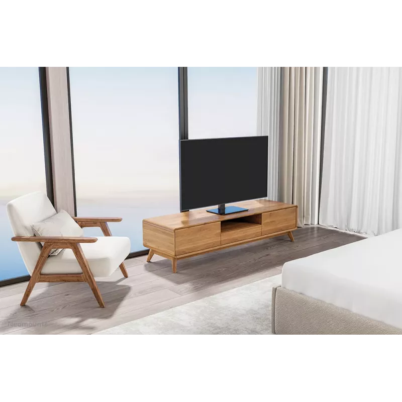 Neomounts DS45-430BL14 TV stand 32-55 inch- swivel, 139.7 cm (55 inch), 100 x 100 mm, 400 x 400 mm, -35 - 35°, Steel, Black
