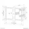 Neomounts WL40S-850BL16 TV mount wall 40-70 inch - full motion - fast installation