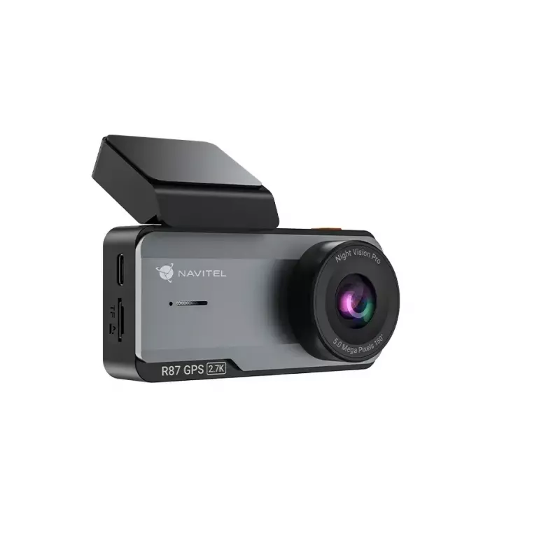 Dashcam Navitel R87 GPS car camera with 412x960 IPS display and GPS, pre-installed maps