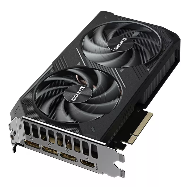 GIGABYTE GeForce RTX 5060 Ti WINDFORCE OC 16G Graphics Card - 16GB GDDR7, 128bit, PCI-E 5.0, 2587MHz Core Clock, 3 x DisplayPort, 1 x HDMI, GV-N506TWF2OC-16GD