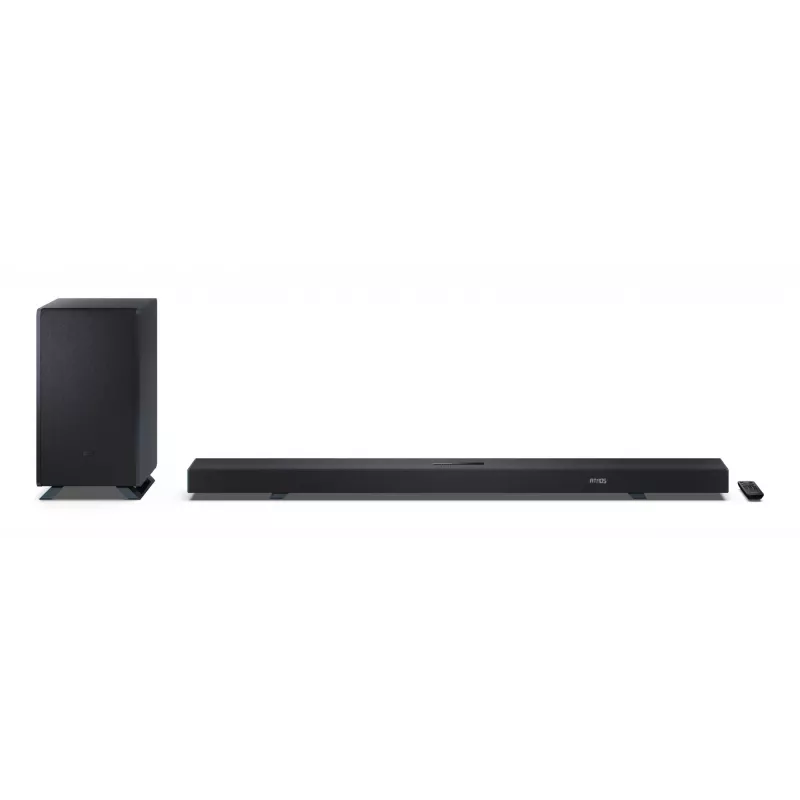 Sharp HT-SBW55121(BK) soundbar speaker Black 5.1.2 channels 212 W