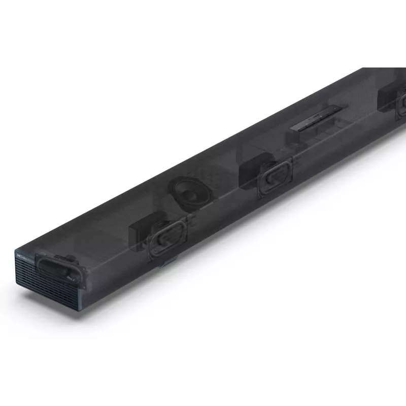 Sharp HT-SBW55121(BK) soundbar speaker Black 5.1.2 channels 212 W