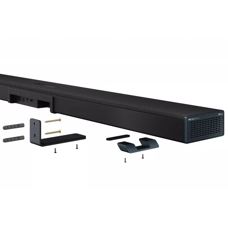Sharp HT-SBW55121(BK) soundbar speaker Black 5.1.2 channels 212 W