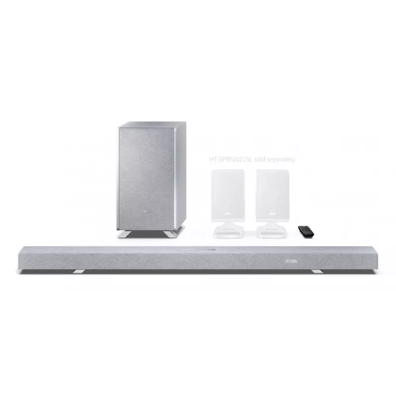 Sharp HT-SBW55121(SL) soundbar speaker Silver 5.1.2 channels 212 W