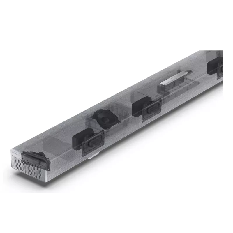 Sharp HT-SBW55121(SL) soundbar speaker Silver 5.1.2 channels 212 W