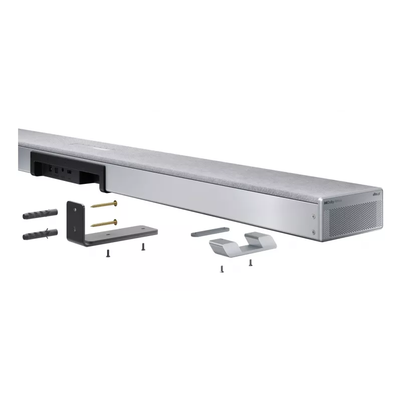 Sharp HT-SBW55121(SL) soundbar speaker Silver 5.1.2 channels 212 W
