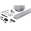 Sharp HT-SBW55121(SL) soundbar speaker Silver 5.1.2 channels 212 W