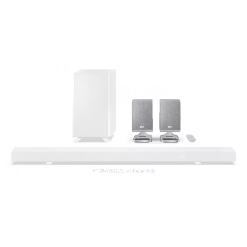 Sharp HT-SPR52021(SL) loudspeaker Silver Wireless 66 W
