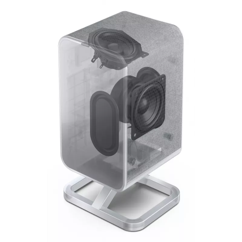 Sharp HT-SPR52021(SL) loudspeaker Silver Wireless 66 W