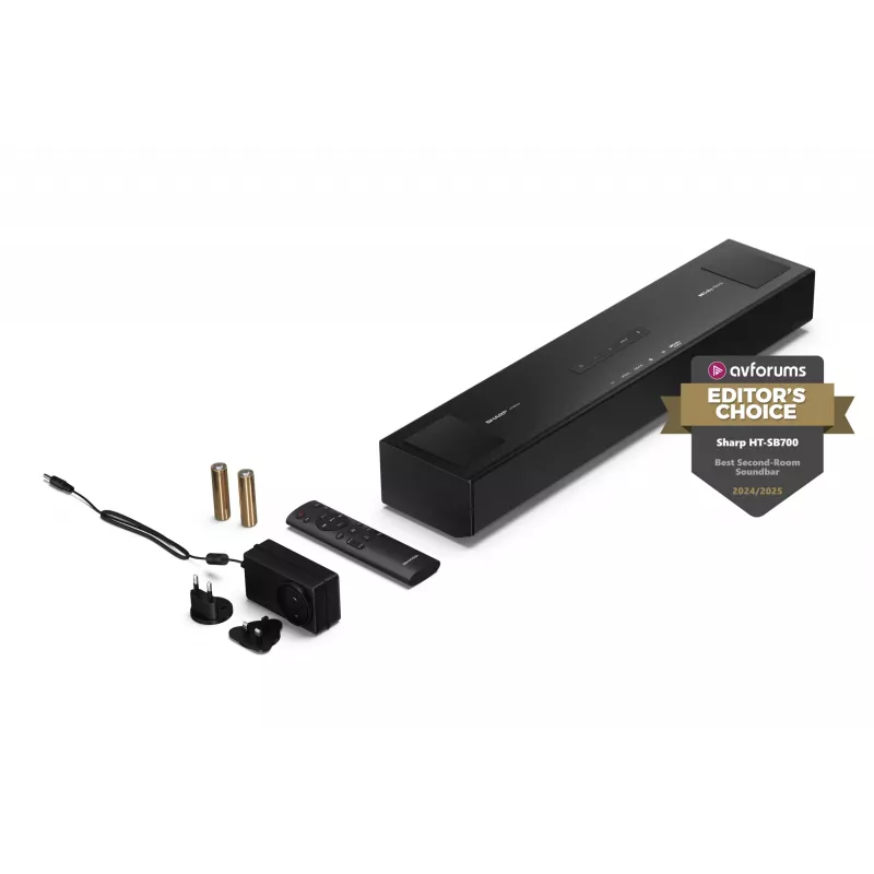 Sharp HT-SB700 soundbar speaker Black 2.0.2 channels 140 W