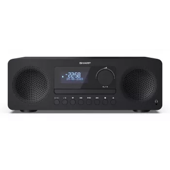 Home audio micro system Sharp XL-B720D 30 W, 2-way speakers, DAB/DAB+/FM, optical disc player, black