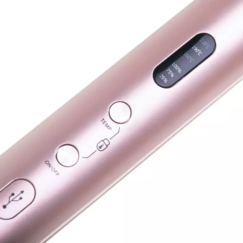 Cordless hair straightener Adler AD 2327 with ceramic heating system, temperature 160–220 °C