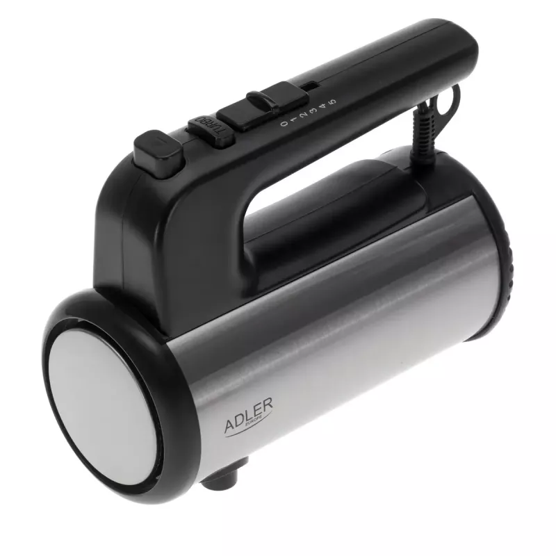 Hand mixer Adler AD 4232 — 900W, 5 speeds + Turbo, stainless steel attachments, black/silver