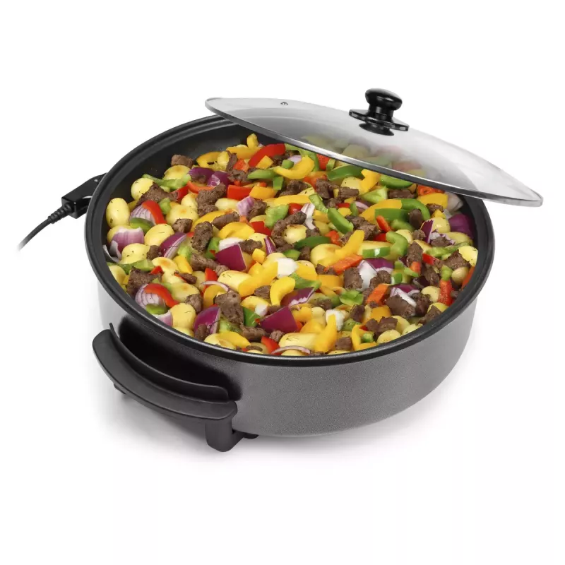 Electric frying pan Tristar PZ-9145 XXL - 40 cm, 1500 W, black