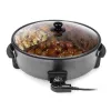 Electric frying pan Tristar PZ-9145 XXL - 40 cm, 1500 W, black