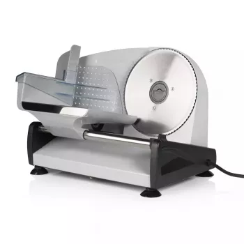 Electric Slicer Tristar EM-2099 — 150 W, max slice 1.5 cm, compact 270×435×285 mm, black/silver