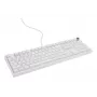 Mechanical keyboard GENESIS THOR 404, full-size USB, QWERTY English, RGB backlight, white
