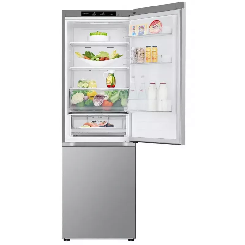 LG GBV3100EPY fridge-freezer Freestanding 344 L E Silver
