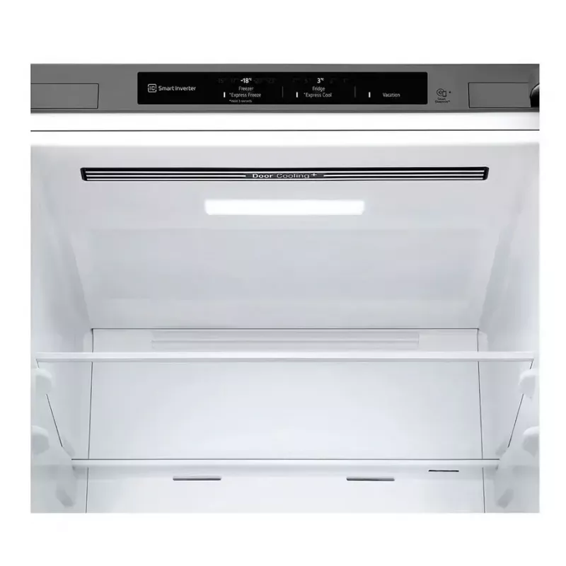 LG GBV3100EPY fridge-freezer Freestanding 344 L E Silver