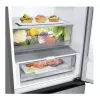 LG GBV3100EPY fridge-freezer Freestanding 344 L E Silver