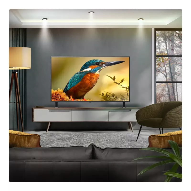 TV LG 55QNED85A3C 55 inch 4K QNED evo Smart TV, WebOS, Motion Pro, Wi‑Fi, Ethernet, DVB-T/T2, Black