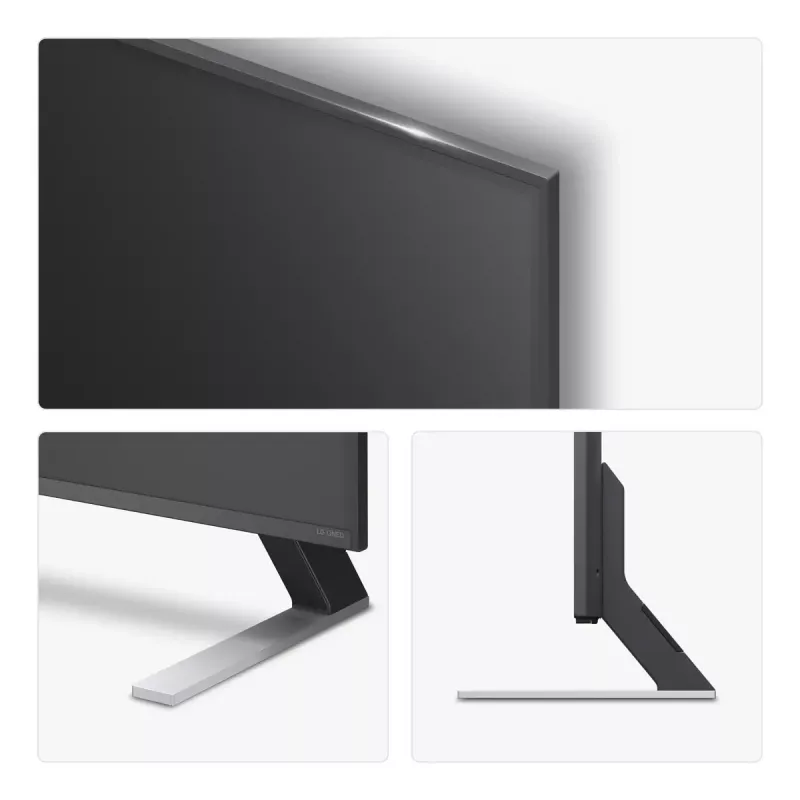 TV LG 55QNED85A3C 55 inch 4K QNED evo Smart TV, WebOS, Motion Pro, Wi‑Fi, Ethernet, DVB-T/T2, Black