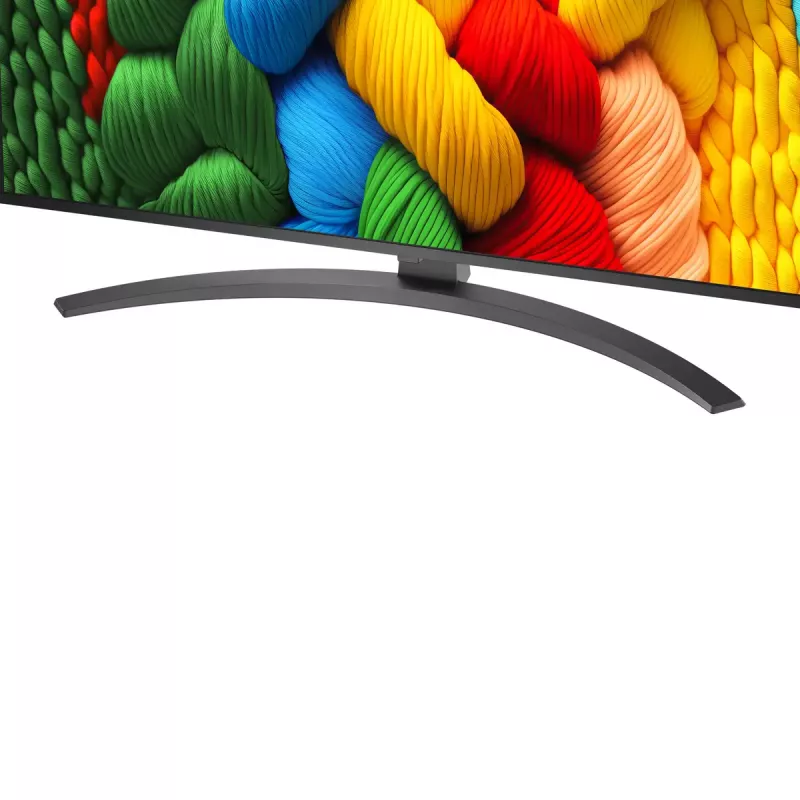 LG NanoCell AI 43NANO81A3A TV 109.2 cm (43 inch) 4K Ultra HD Smart TV Wi-Fi Black