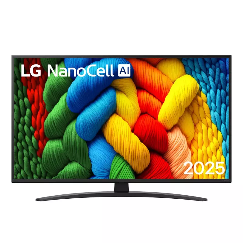 LG NanoCell AI 43NANO81A3A TV 109.2 cm (43 inch) 4K Ultra HD Smart TV Wi-Fi Black