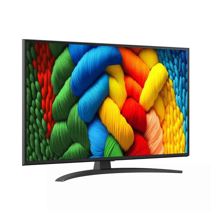 LG NanoCell AI 43NANO81A3A TV 109.2 cm (43 inch) 4K Ultra HD Smart TV Wi-Fi Black