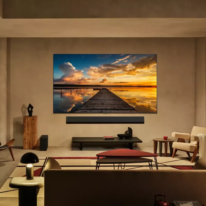 LG OLED evo AI OLED83G51LW TV 2.11 m (83 inch) 4K Ultra HD Smart TV Wi-Fi Black