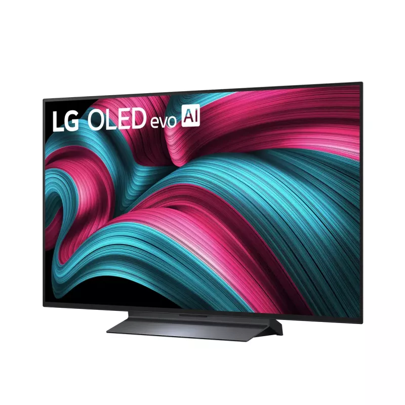 LG OLED evo AI OLED48C51LA TV 121.9 cm (48 inch) 4K Ultra HD Smart TV Wi-Fi Black