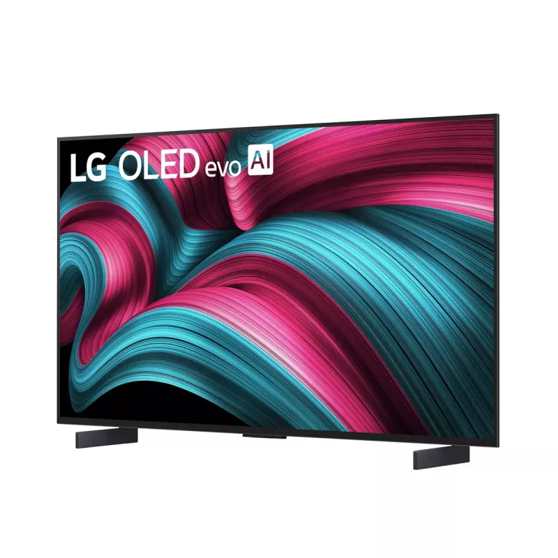 LG OLED evo AI OLED42C51LA TV 106.7 cm (42 inch) 4K Ultra HD Smart TV Wi-Fi Black
